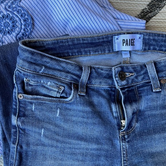 PAIGE Verdugo Ankle Skinny Jeans - Picture 7 of 9